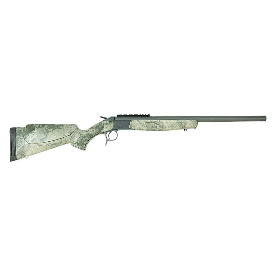 CVA Scout V2 TD Rifle .44 Rem Mag Single Shot 22″ Threaded Gray Barrel Realtrees Rockslide Stock