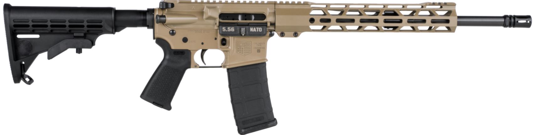 Diamondback DB15 5.56 NATO 16" FDE Rifle