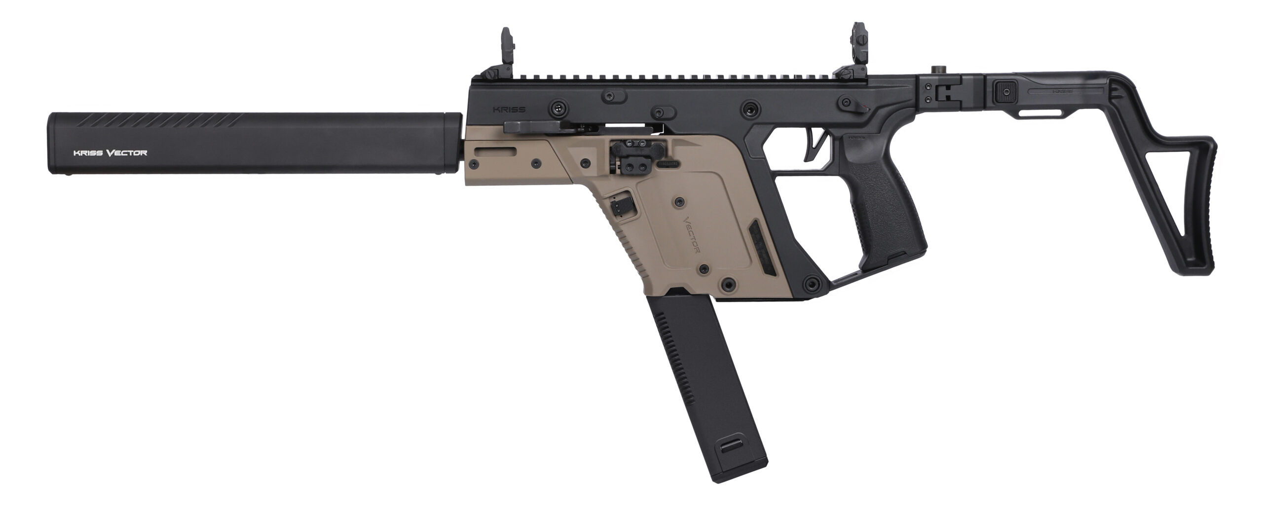 KRISS USA VECTOR CRB G3 9MM 16″ BK/FDE